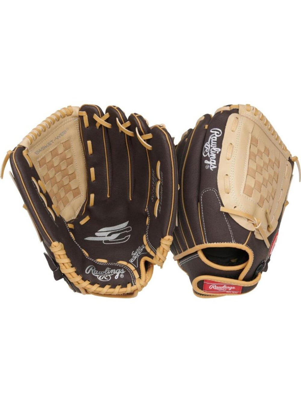 Sure Catch Baseball & Softball Glove for T-Ball, Youth & Adult - Multiple Sizes